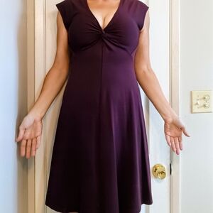 Patagonia Deep Purple Midi Dress